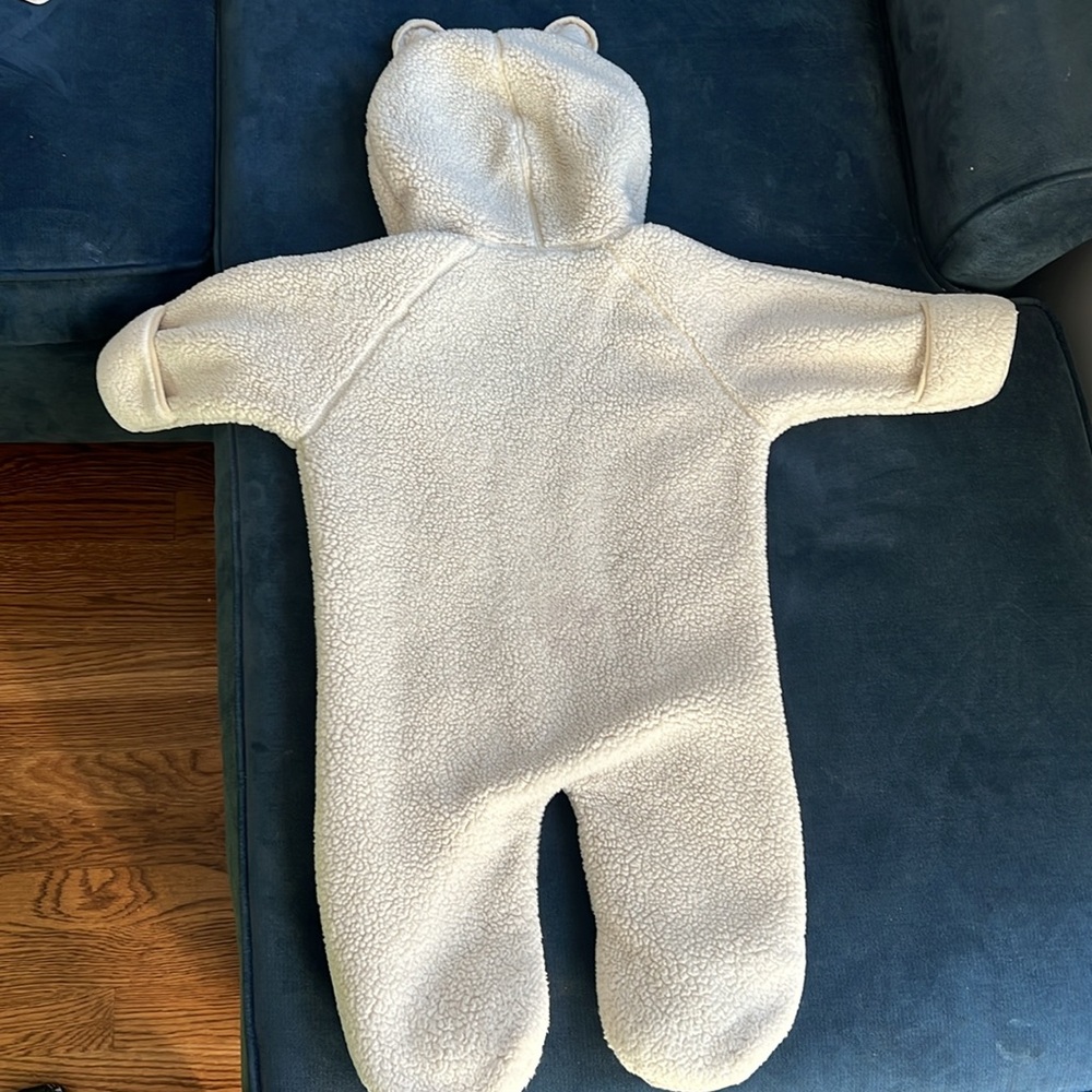 LL Bean Baby Fleece Bunting - Picture 7 of 7